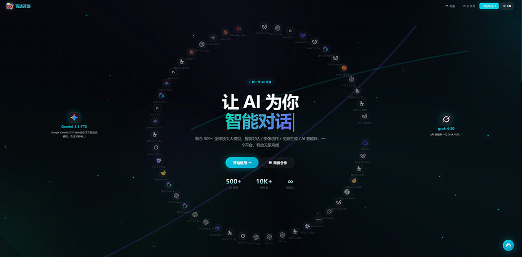 菁选灵创全场景工作流